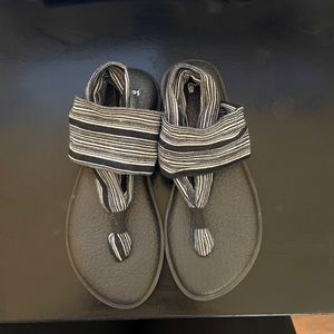 Sanuk Yoga Sling Sandals US Size 6
